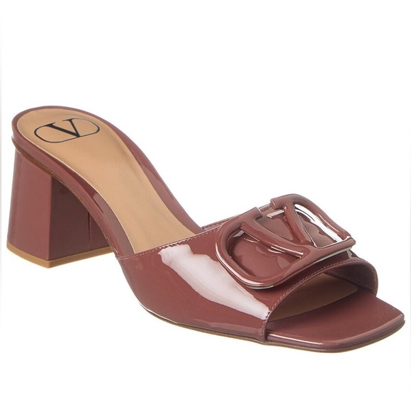 VALENTINO VLOGO 60 PATENT SANDAL 
Size: 39 EU (fits US 8.5 – 9) - Picture 7 of 9